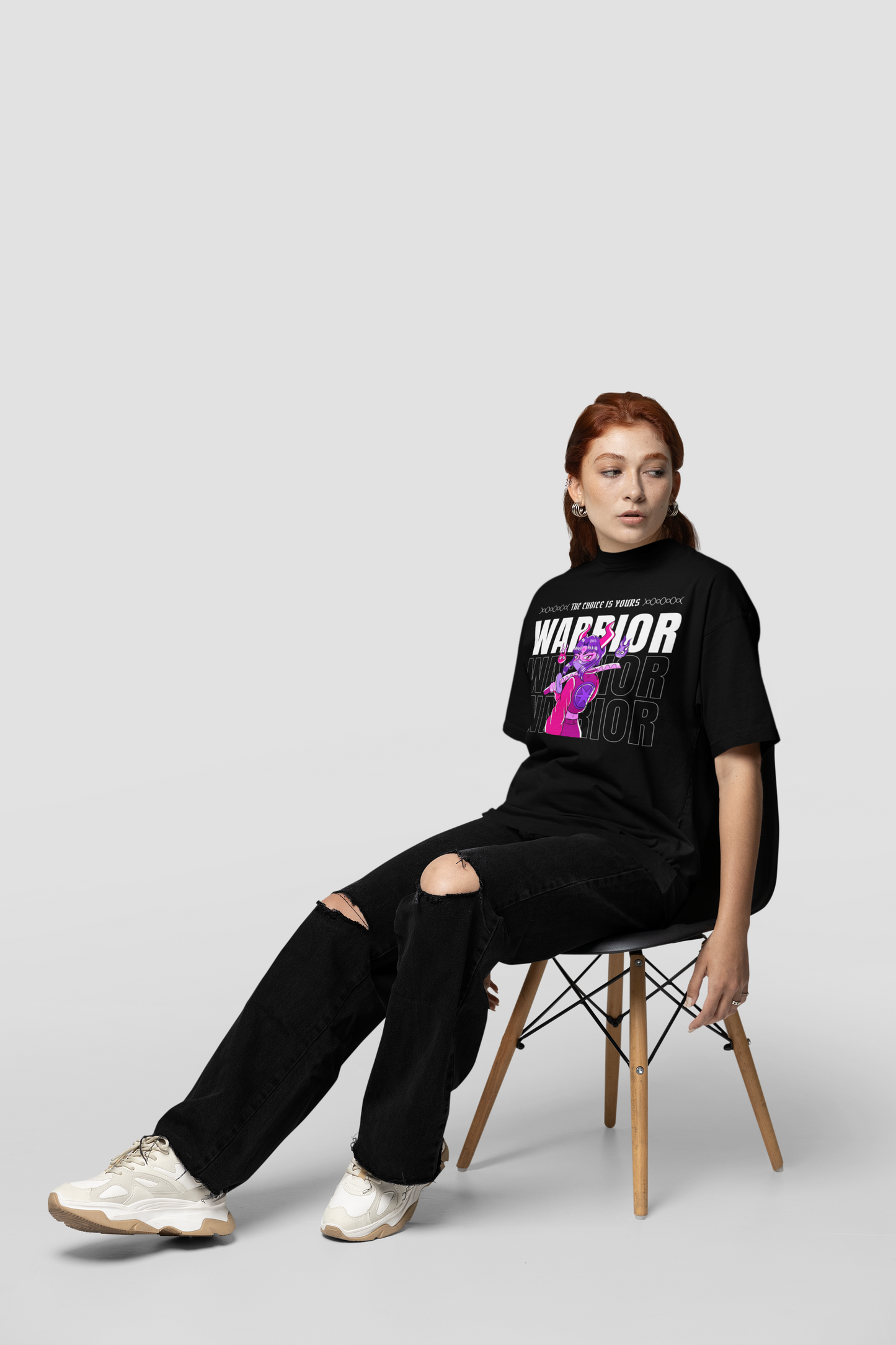 Warrior printed t-shirt