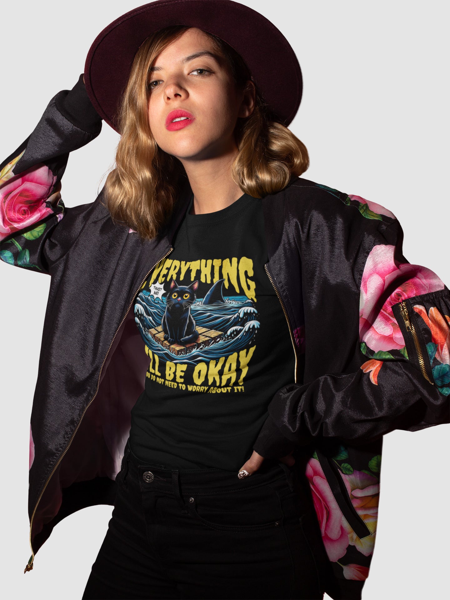 Everything will be okay printed t-shirt