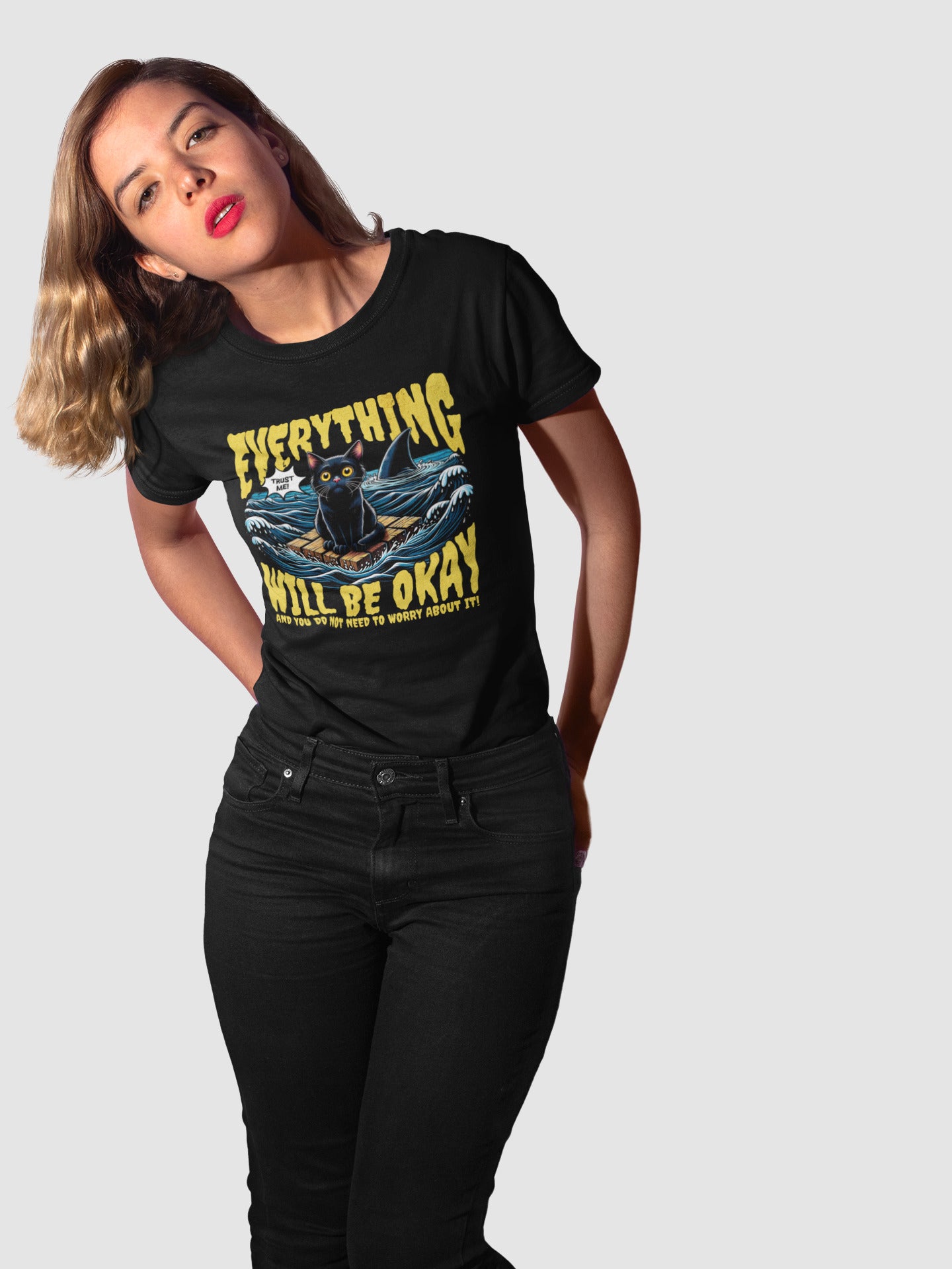 Everything will be okay printed t-shirt