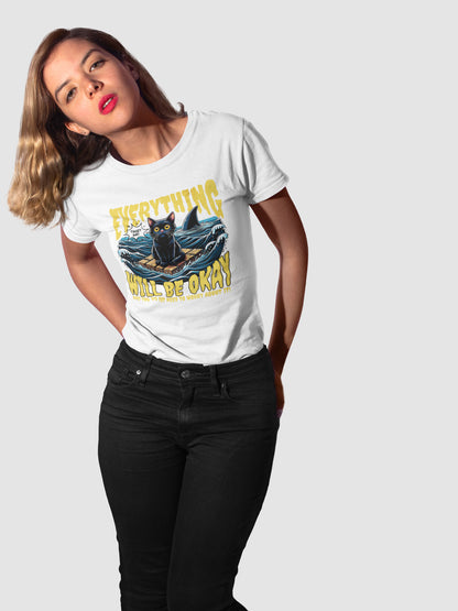 Everything will be okay printed t-shirt