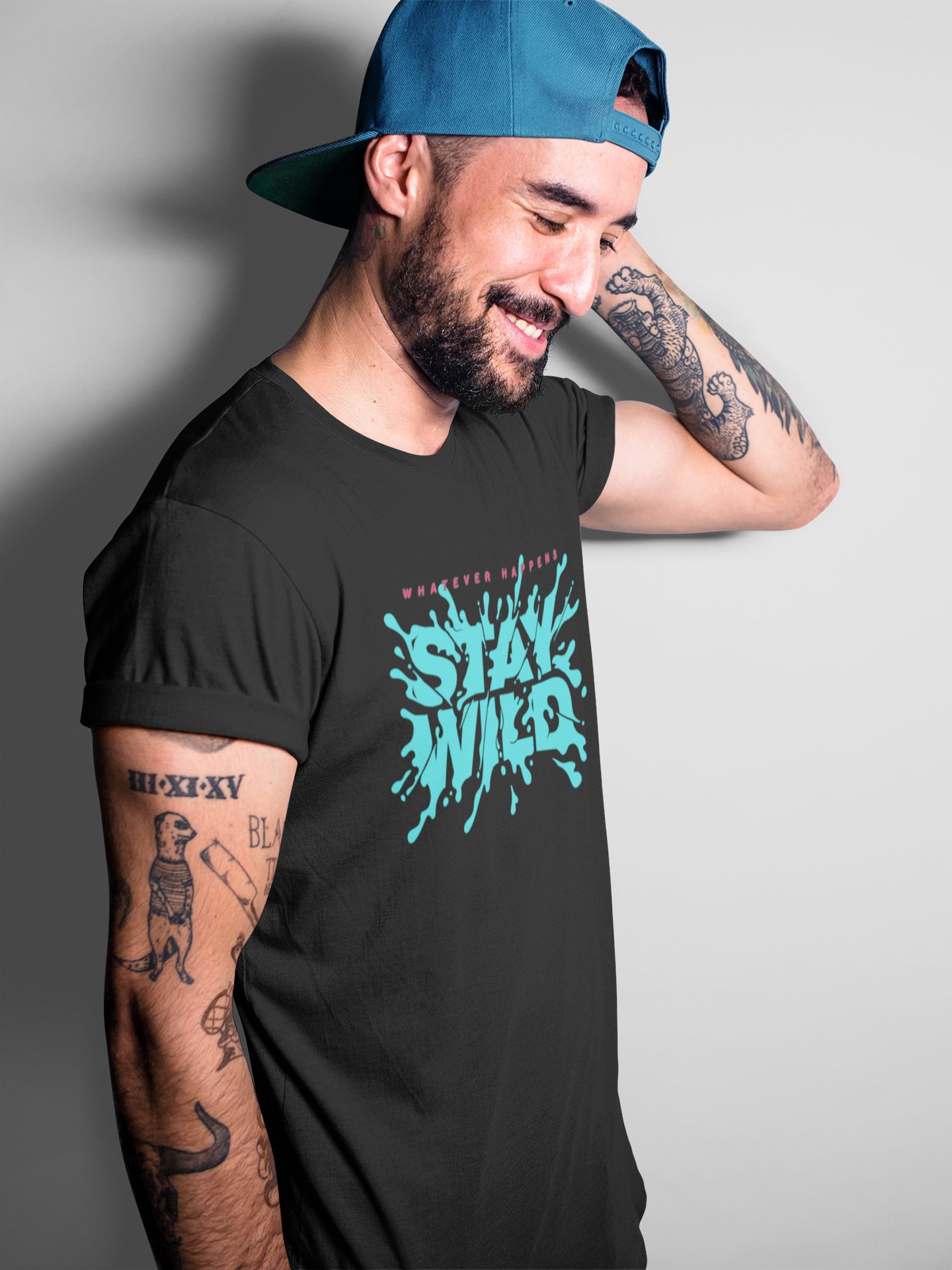 Stay wild printed t-shirt