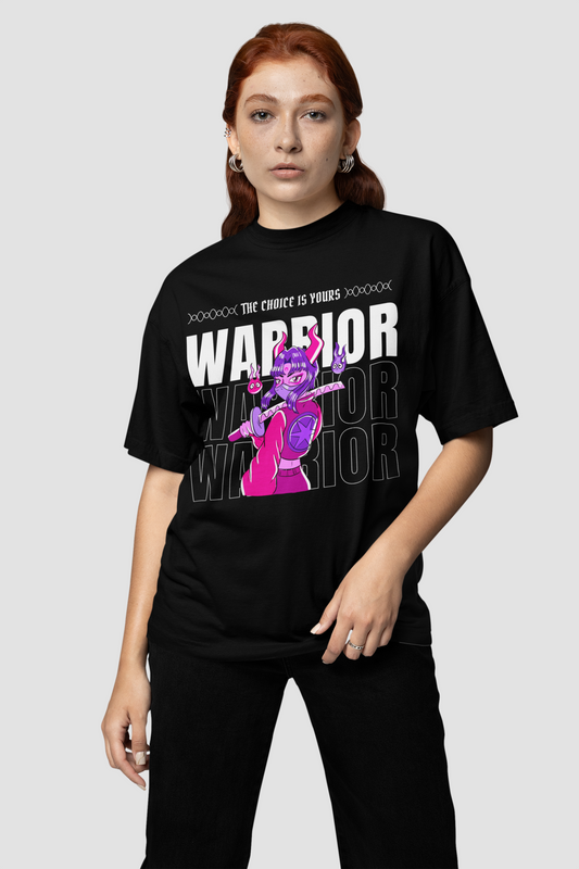 Warrior printed t-shirt