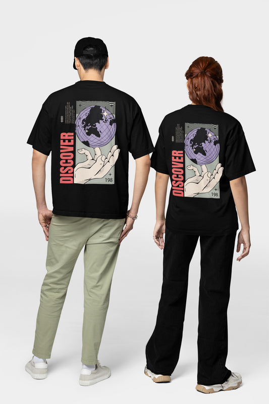 Discover printed t-shirt