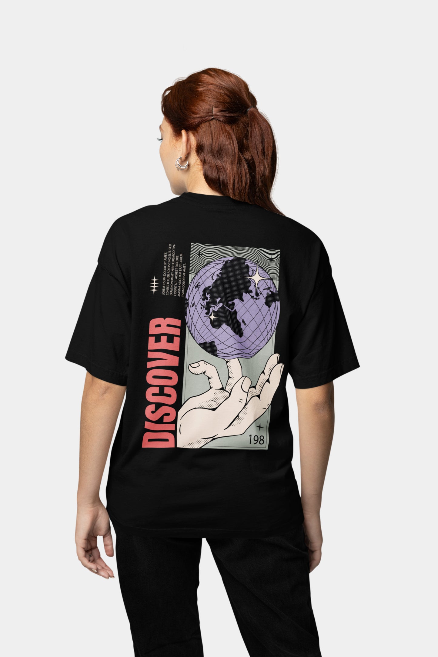 Discover printed t-shirt