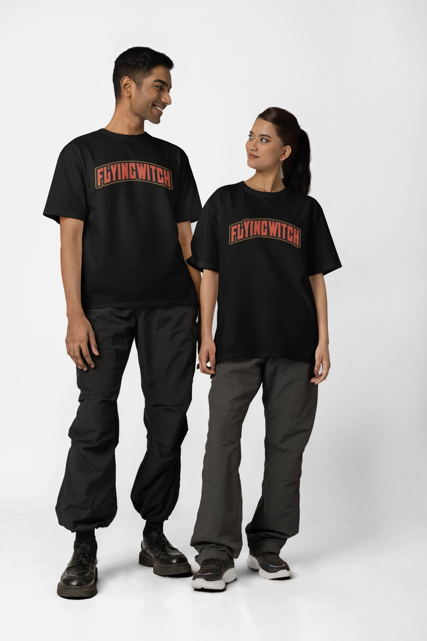 Flying Witch printed t-shirt
