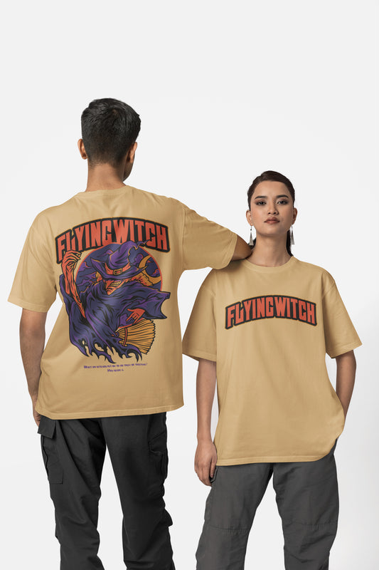 Flying Witch printed t-shirt