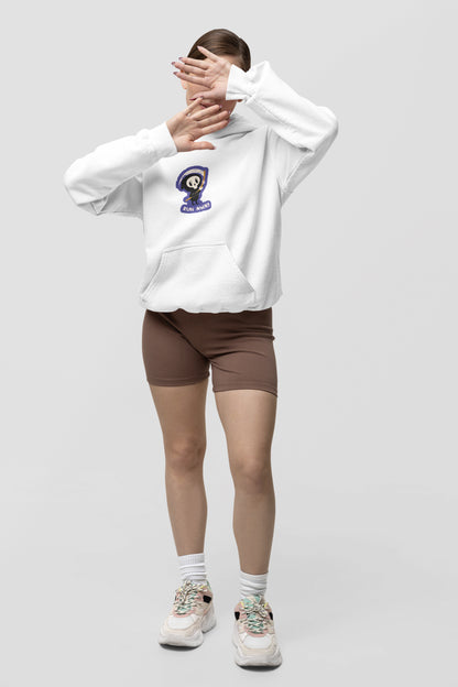 Run away printed hoodie