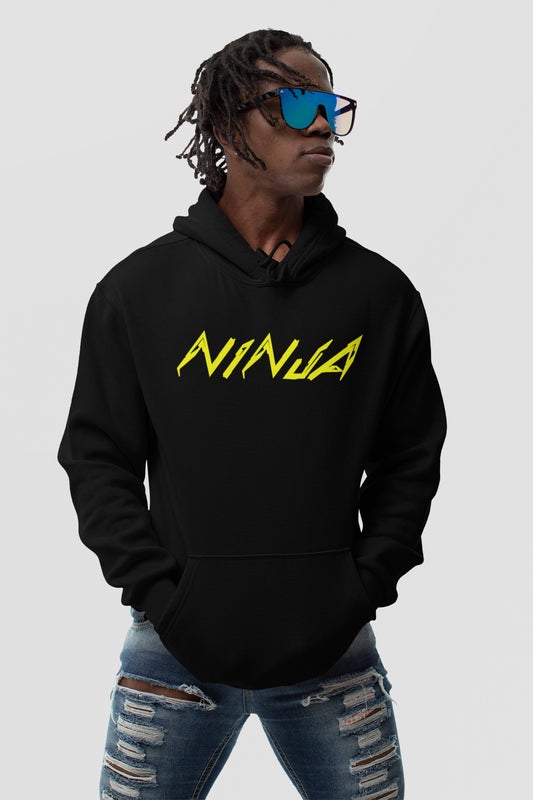 Ninja printed hoodie