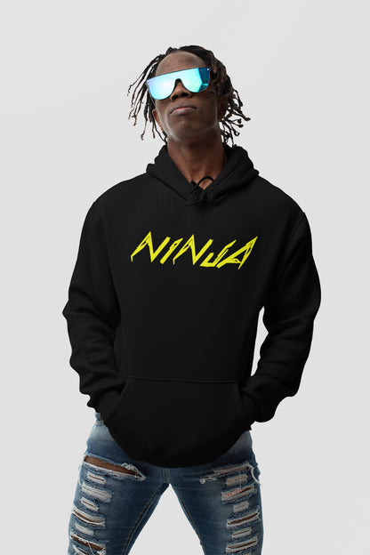 Ninja printed hoodie