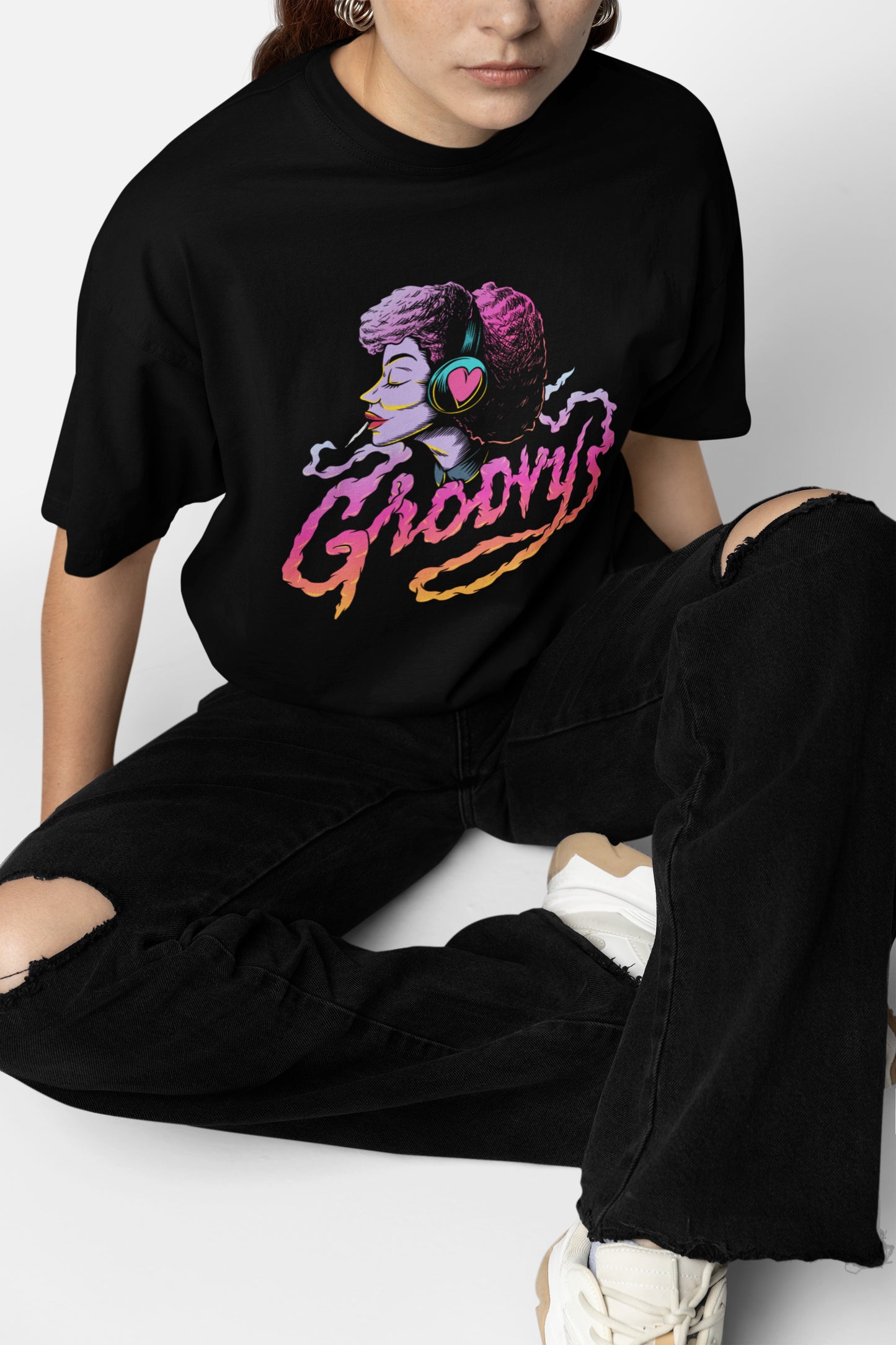Groovy printed t-shirt