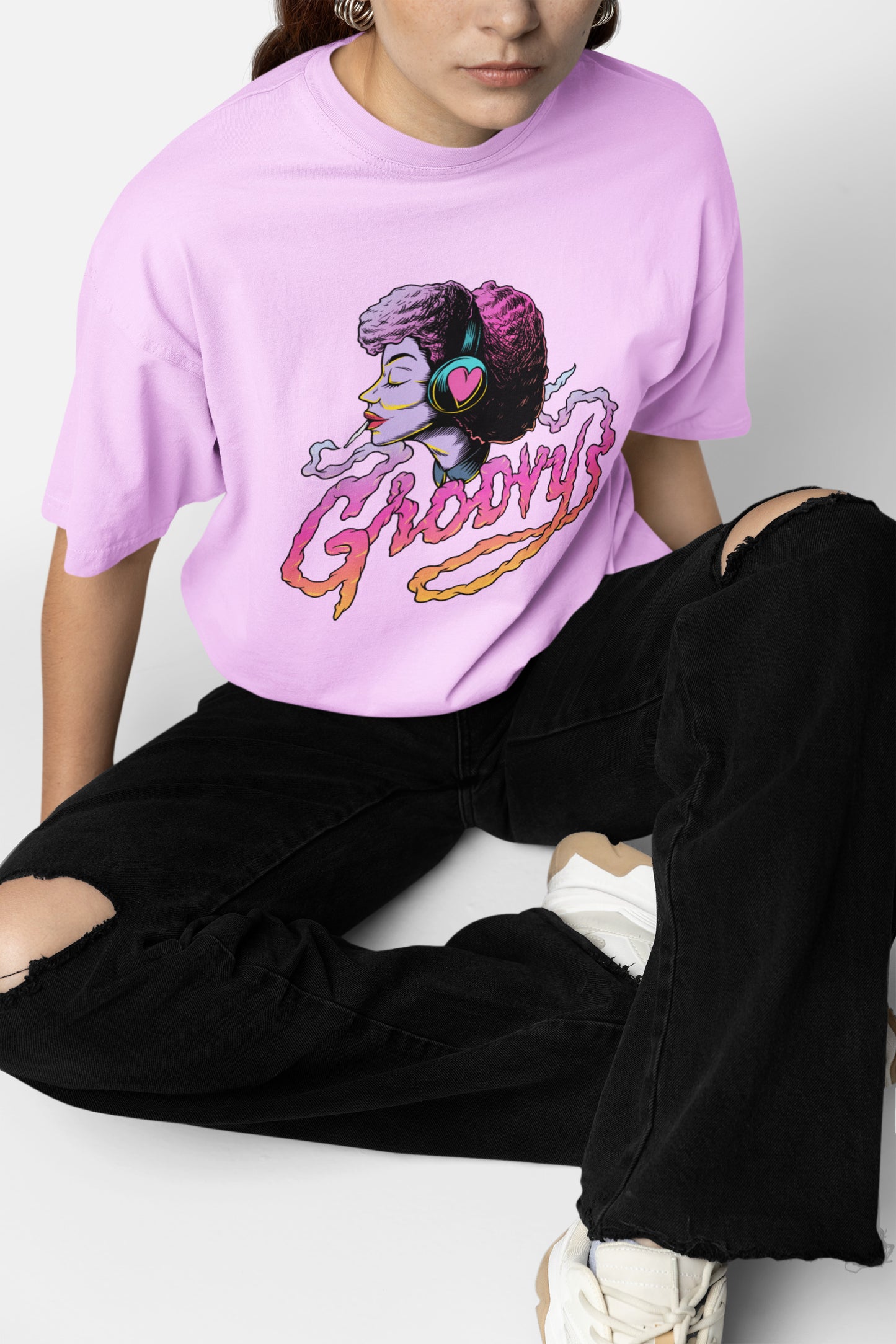 Groovy printed t-shirt