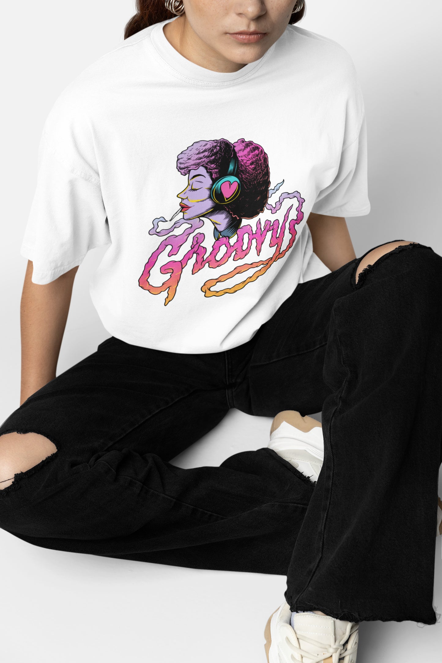 Groovy printed t-shirt