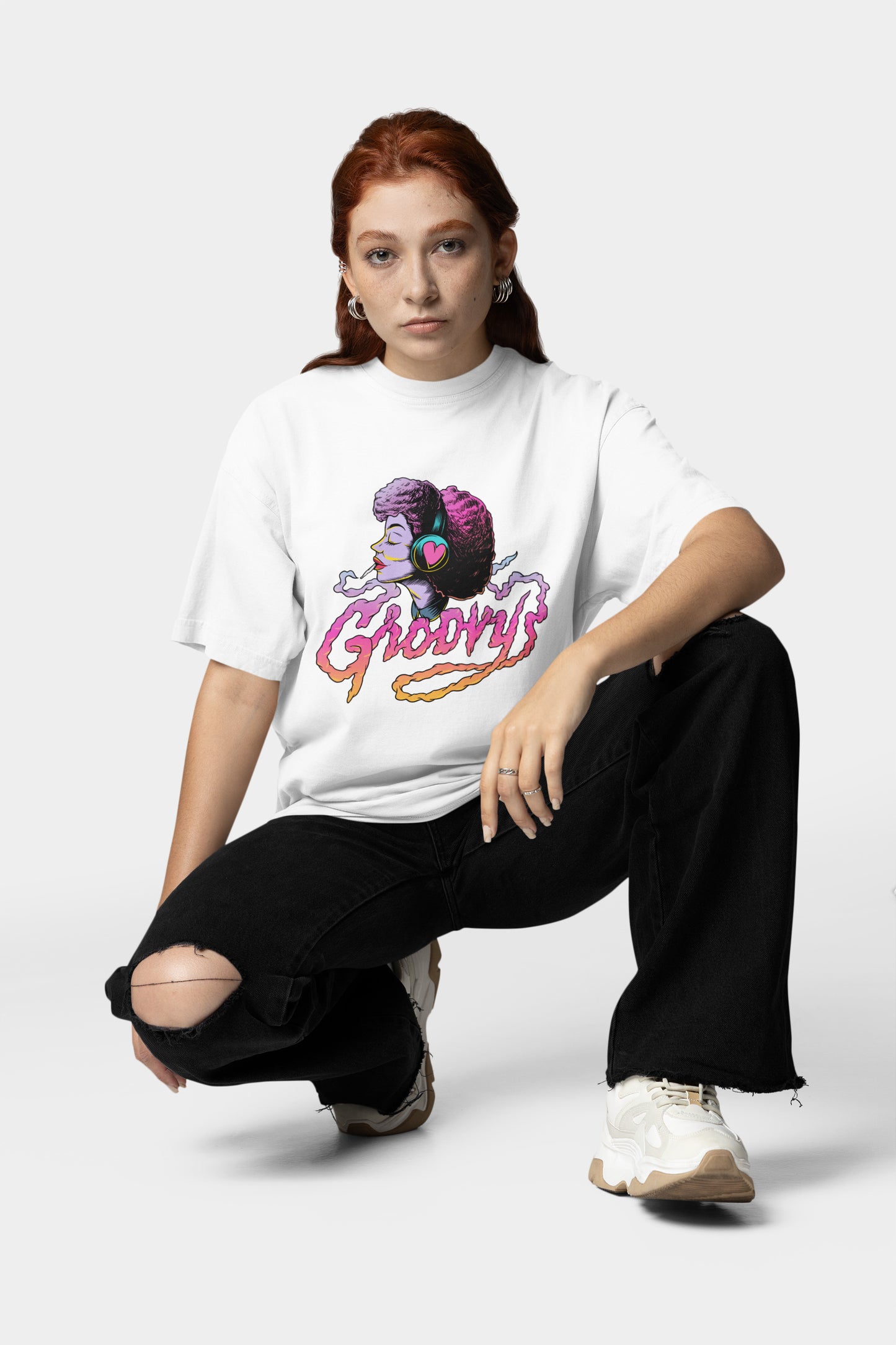 Groovy printed t-shirt