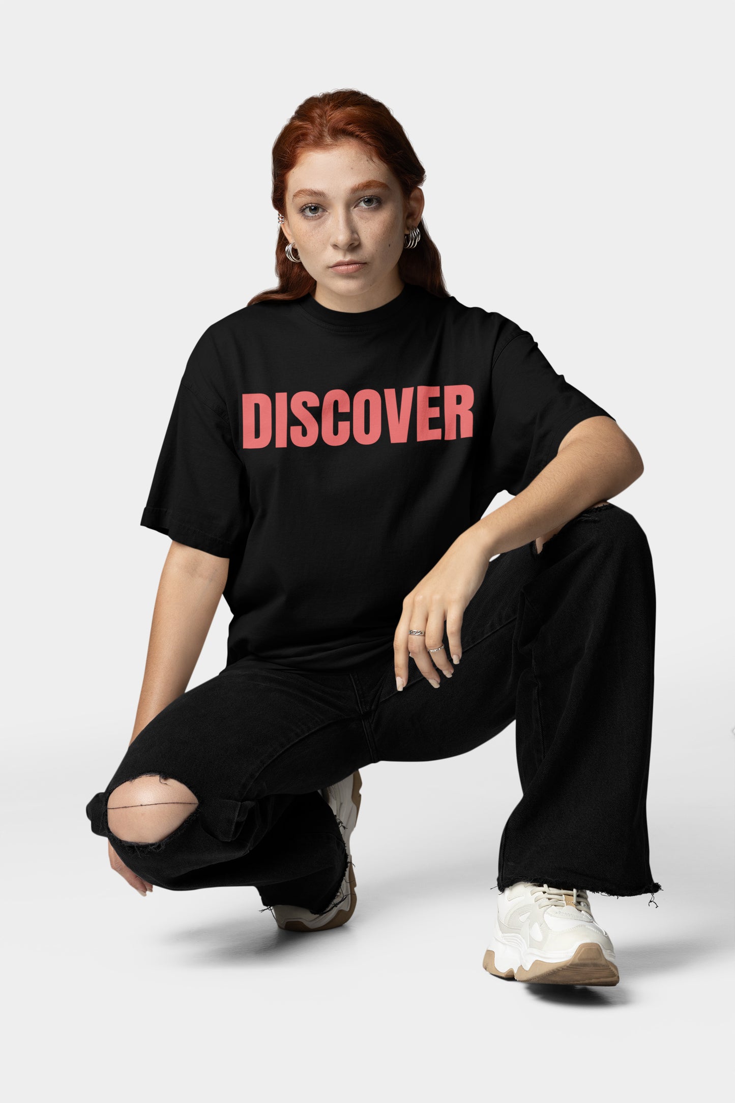 Discover Printed t-shirt front print