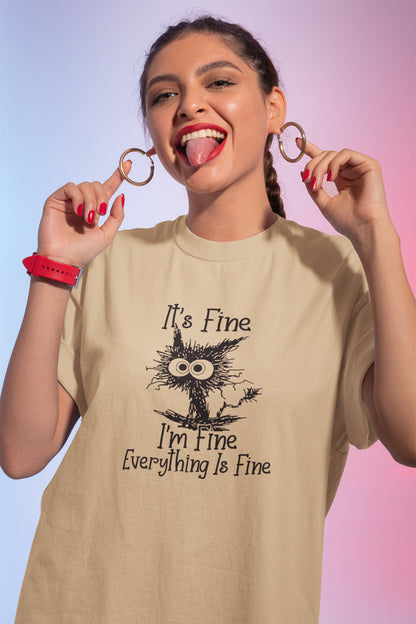 It's fine printed t-shirt