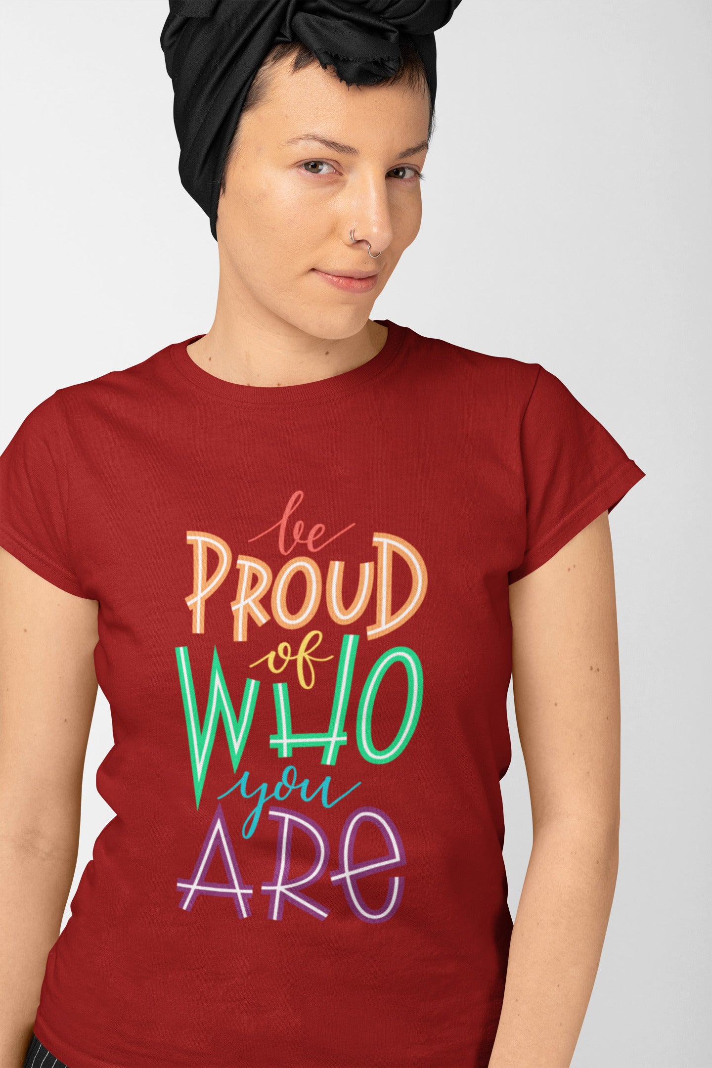 Be proud printed t-shirt