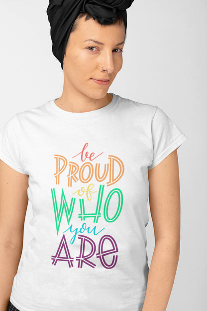Be proud printed t-shirt