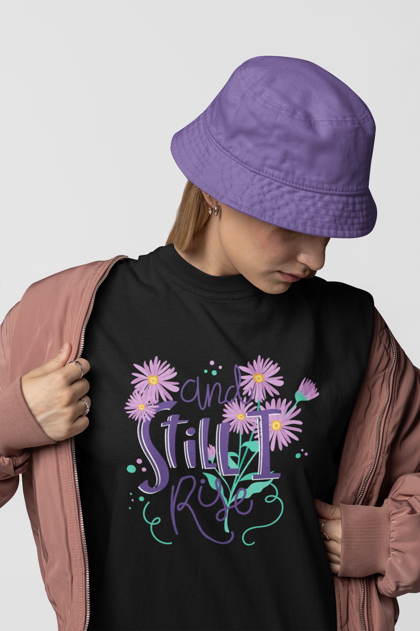 And still i rise printed t-shirt