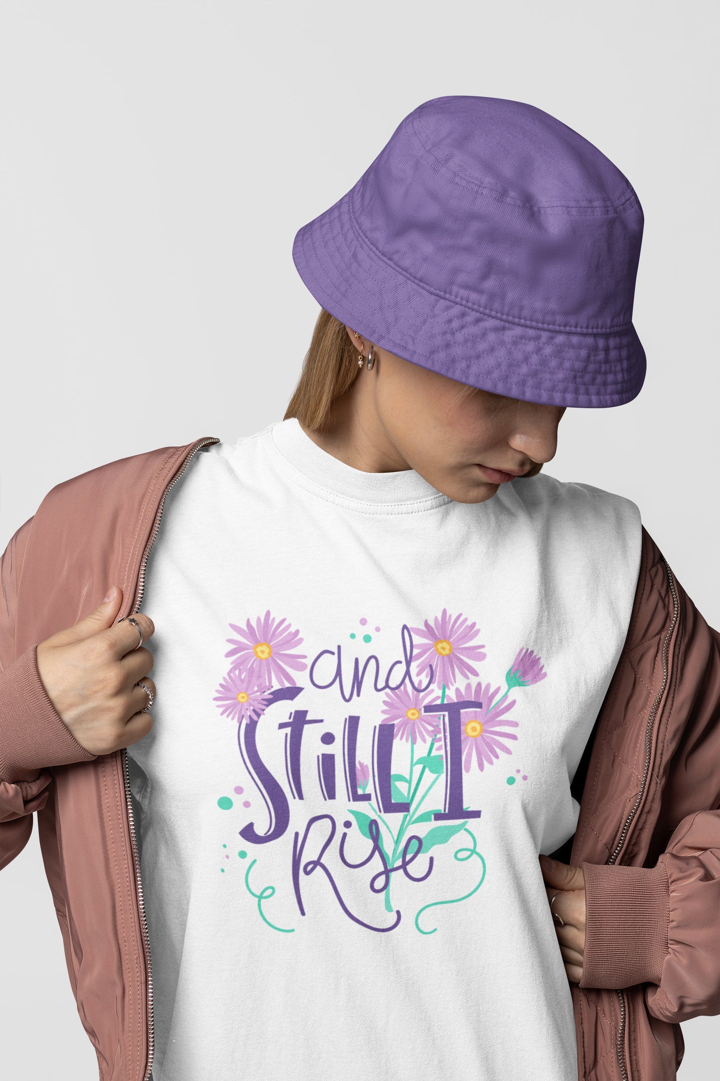 And still i rise printed t-shirt