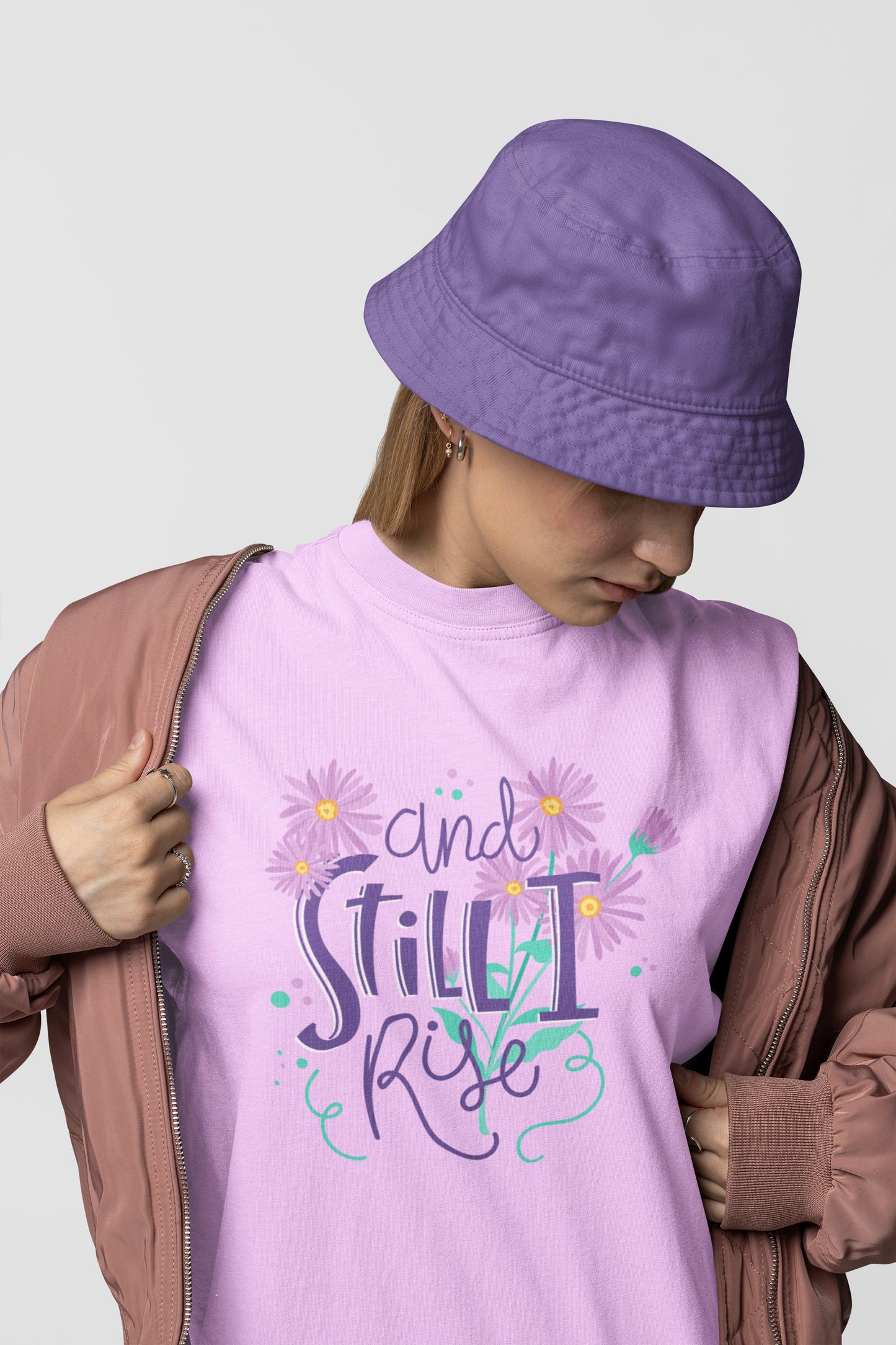 And still i rise printed t-shirt