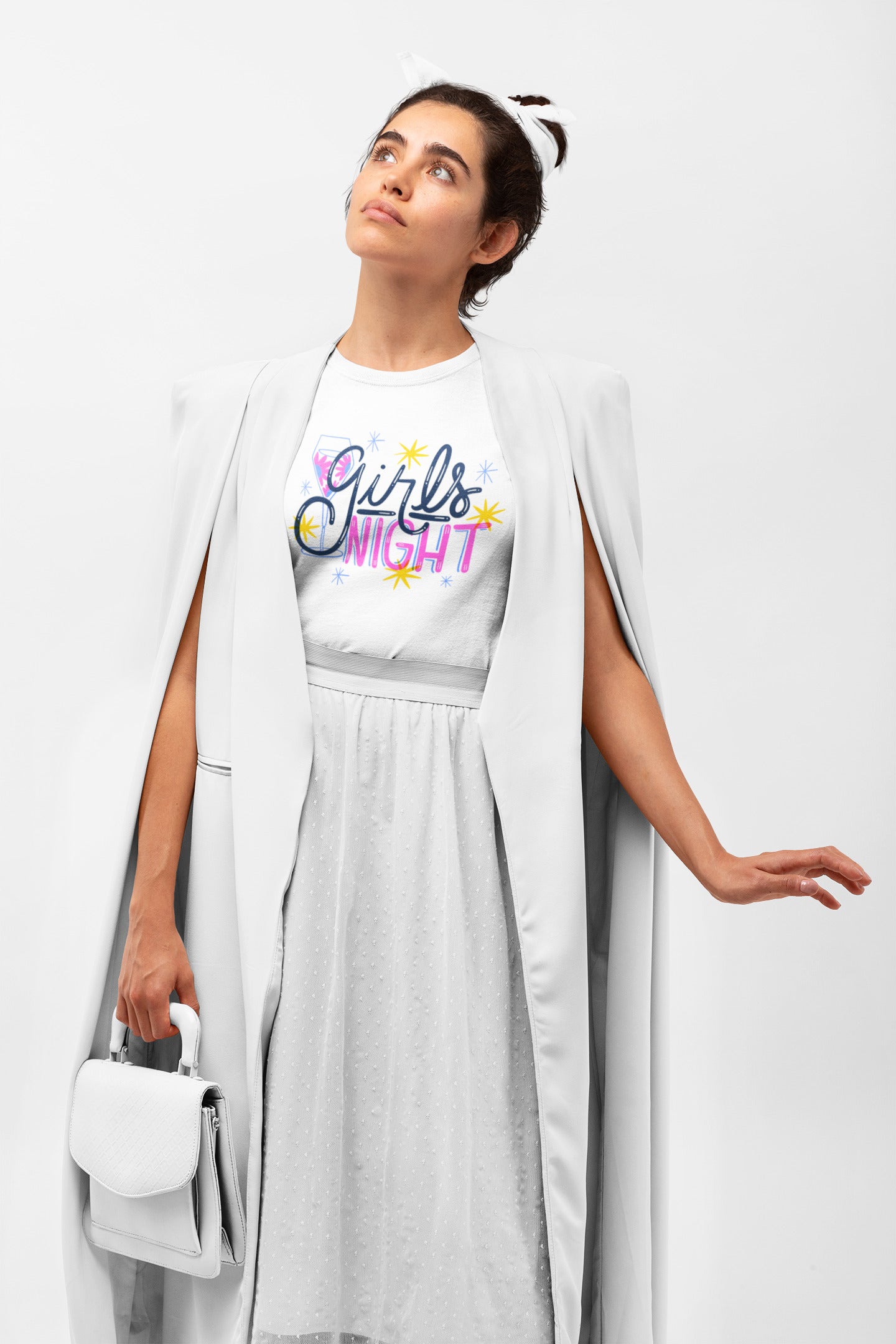 Girls night printed t-shirt