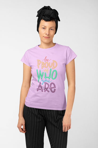 Be proud printed t-shirt