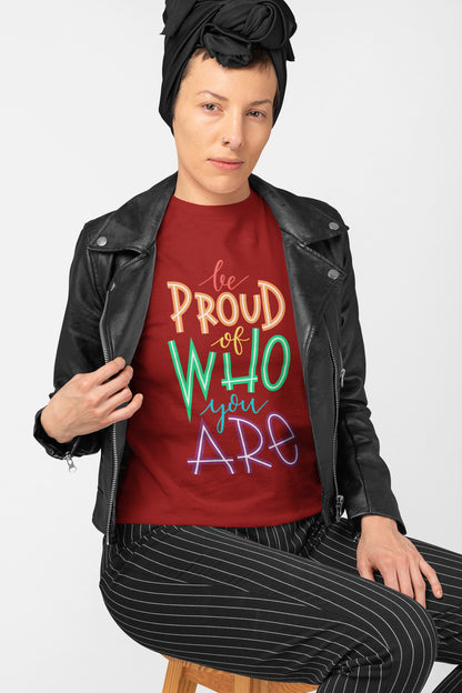 Be proud printed t-shirt